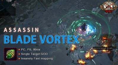 [3.12] PoE Heist Assassin Blade Vortex Shadow Endgame Build (PC,PS4,Xbox,Mobile)